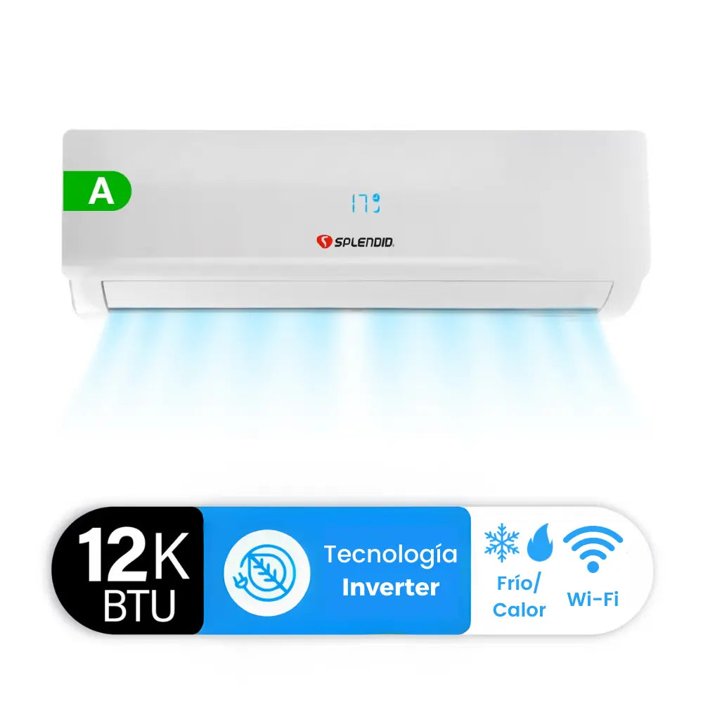 Aire acondicionado Split 12000BTU Inverter Splendid