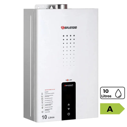 Calefont tiro forzado 10 lt gas licuado Templatech Splendid