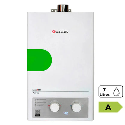 Calefont tiro forzado 7 litros gas licuado Master Splendid