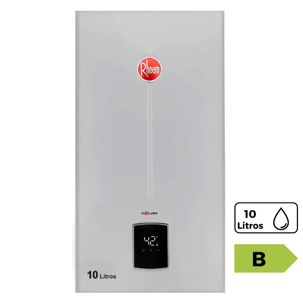 Calefont tiro natural 10 litros gas natural Prestige Rheem