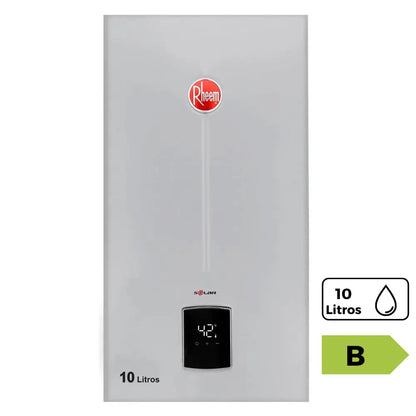 Calefont tiro natural 10 litros gas natural Prestige Rheem
