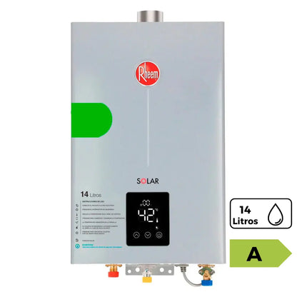 Calefont 14 litros tiro forzado GN Prestige Rheem