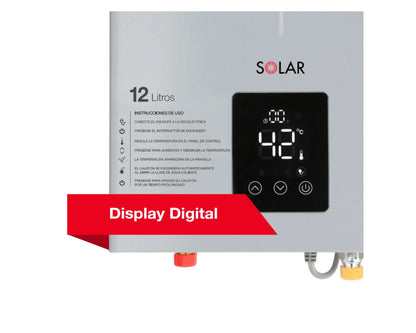 Calefont Ionizado Tiro Forzado 12 Litros Gas Licuado Modulante Rheem