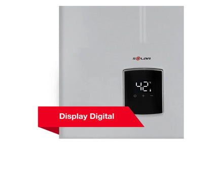 Calefont Ionizado Tiro Forzado 18 Litros Gas Licuado Modulante Prestige Rheem