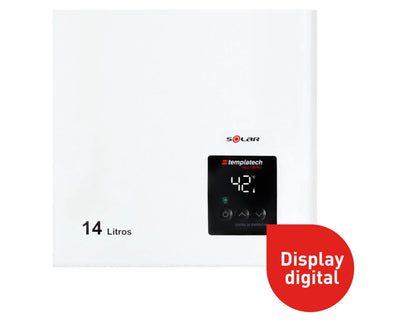 Calefont Ionizado Tiro Natural 14 Litros Gas Licuado Templatech Splendid