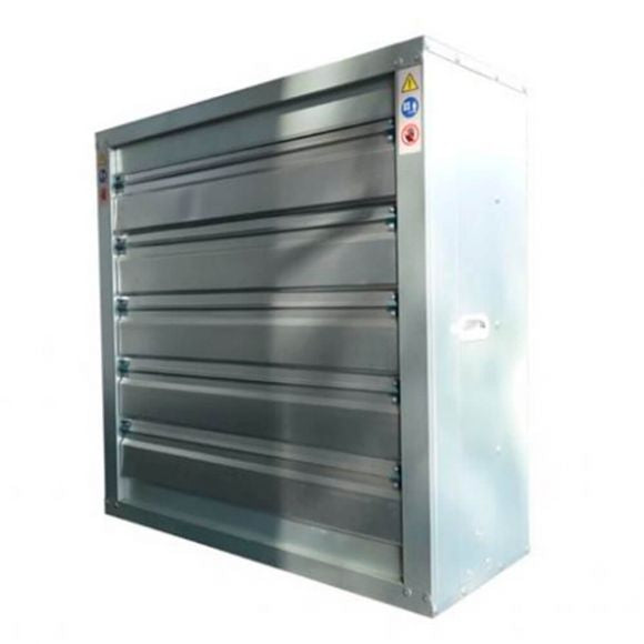 Extractor Industrial Galvanizado con Celosías 25.000 m3/h